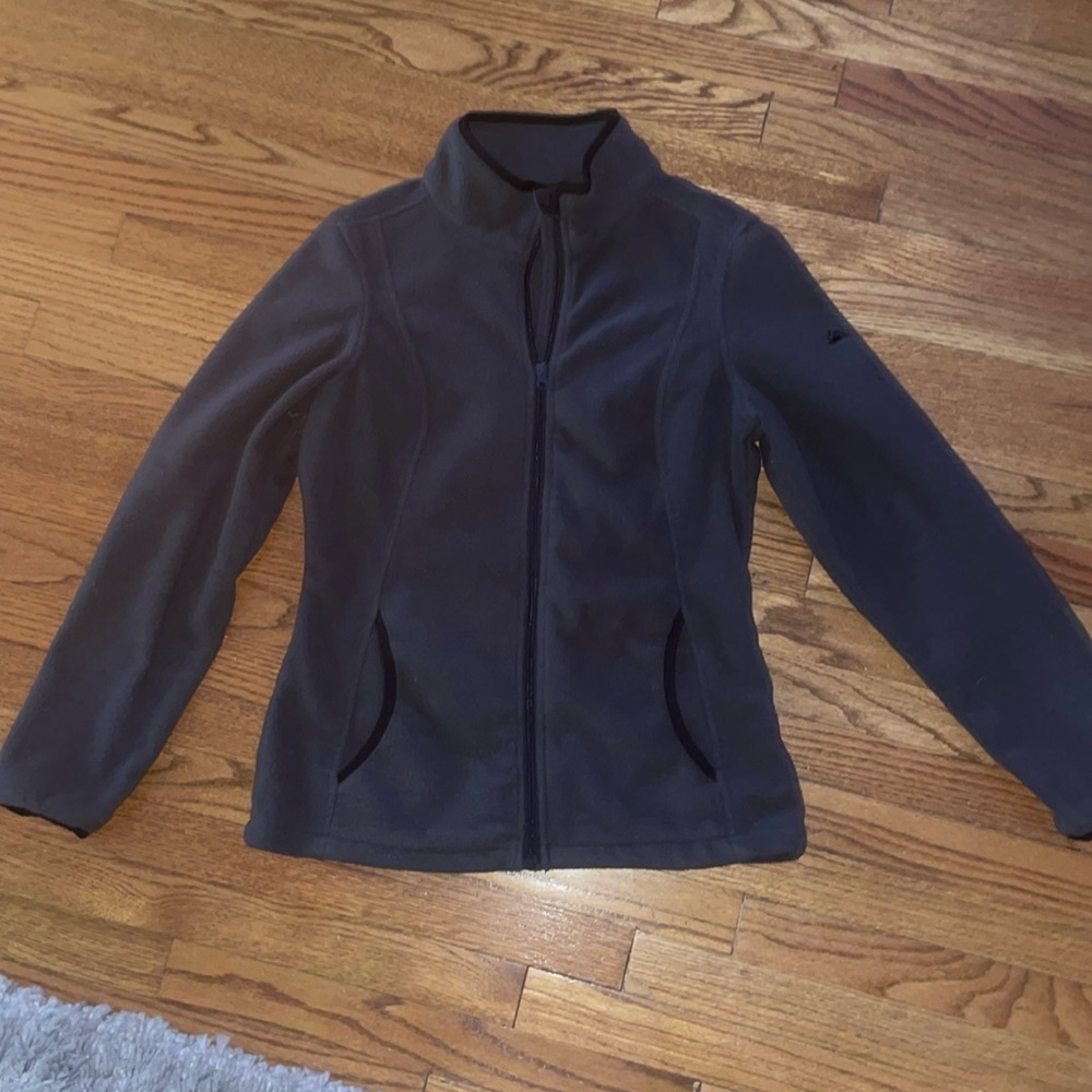 Soft fleece zipped up jacket